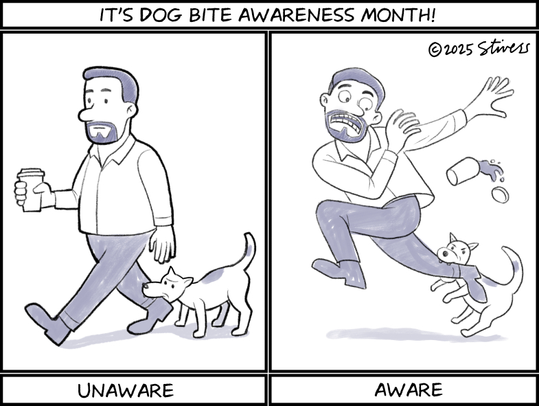 Dog bite awareness month